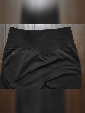 Pop Flex Black High-Waist Leggings